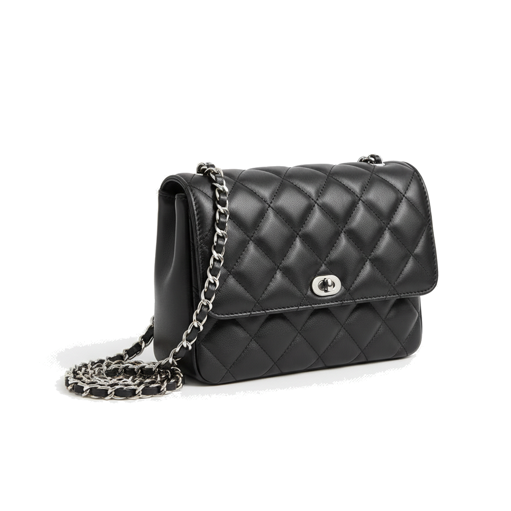 Quilted shoulder bag