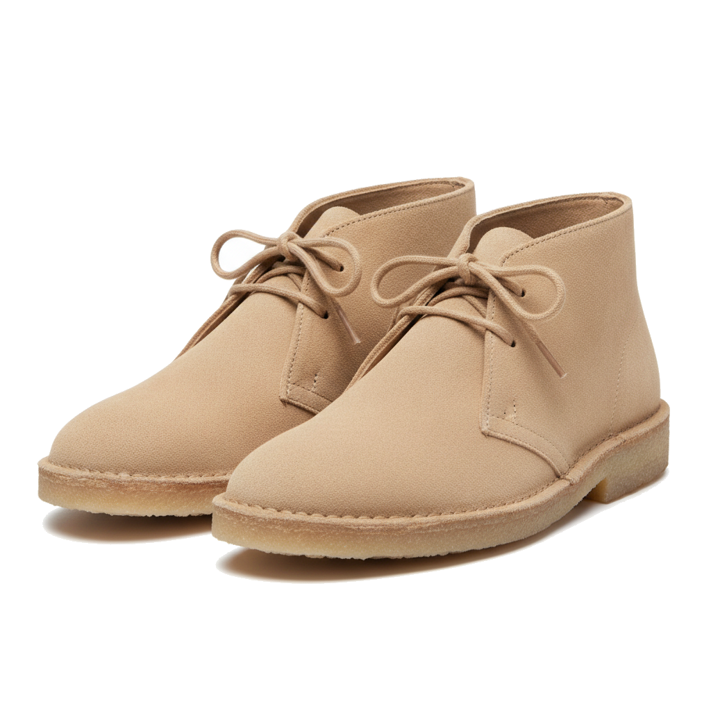 Suede desert boots